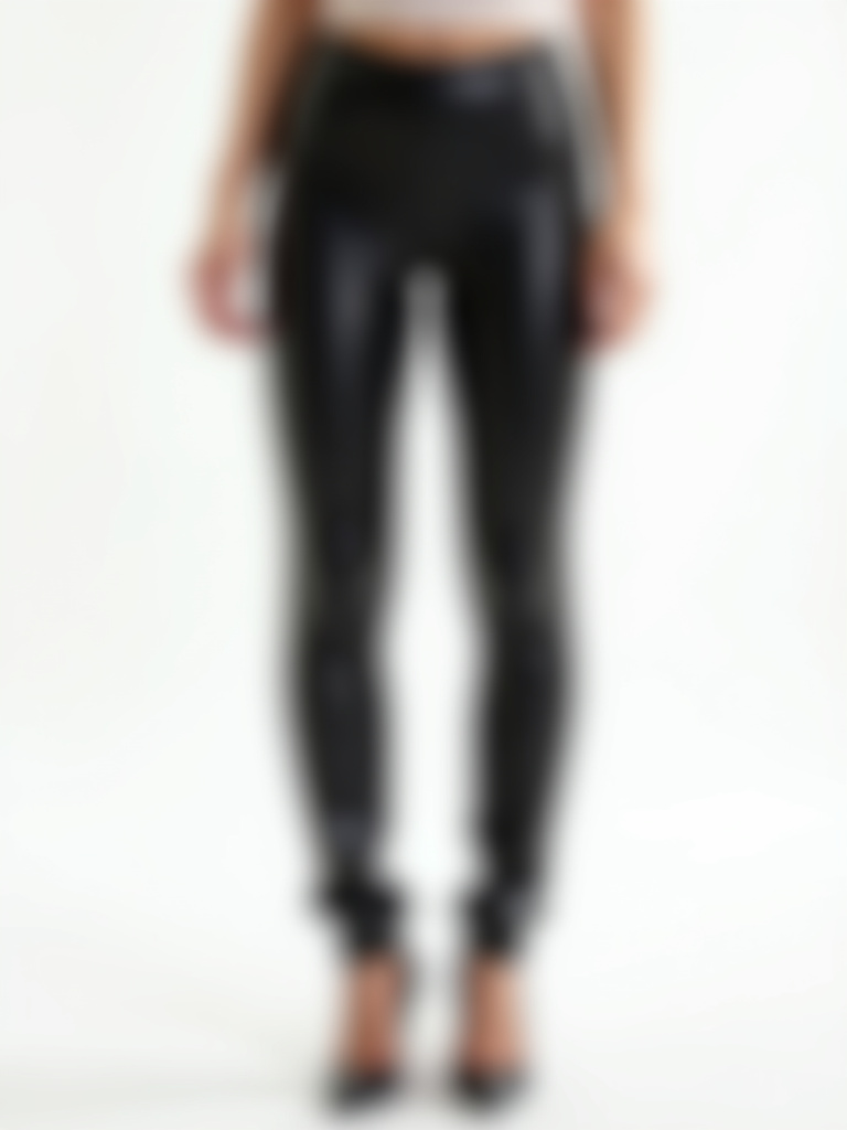 Legging similicuir Taille haute